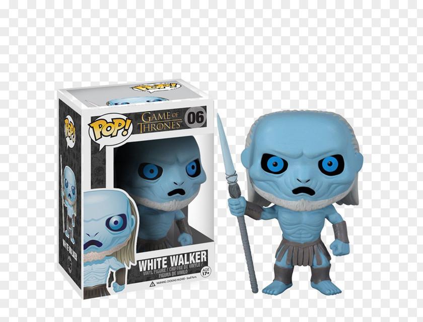 White Walker Funko Night King Action & Toy Figures Jon Snow PNG