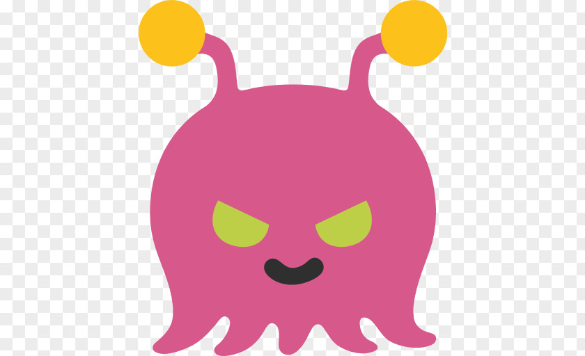 Alien Monster Emojipedia Android IPhone Noto Fonts PNG