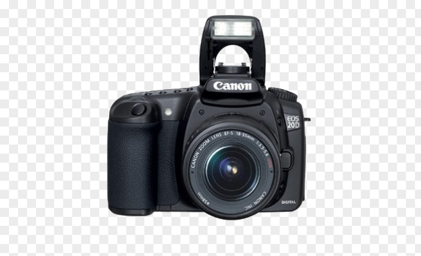 Canon EOS 20D EF Lens Mount Digital SLR Single-lens Reflex Camera PNG
