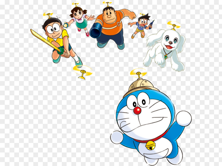 Nobita Nobi Doraemon: New Nobita's Great Demon—Peko And The Exploration Party Of Five Anime PNG and the of Anime, doraemon clipart PNG