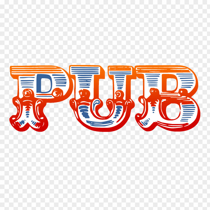 Pub Logo Font PNG