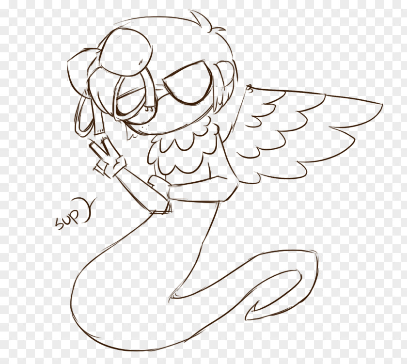 Swag Drawing Line Art Arm PNG