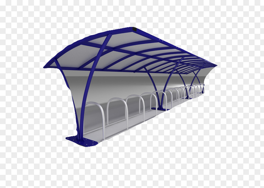 Blue Bike Parking Bicycle Rack Vehicle Street Furniture PNG