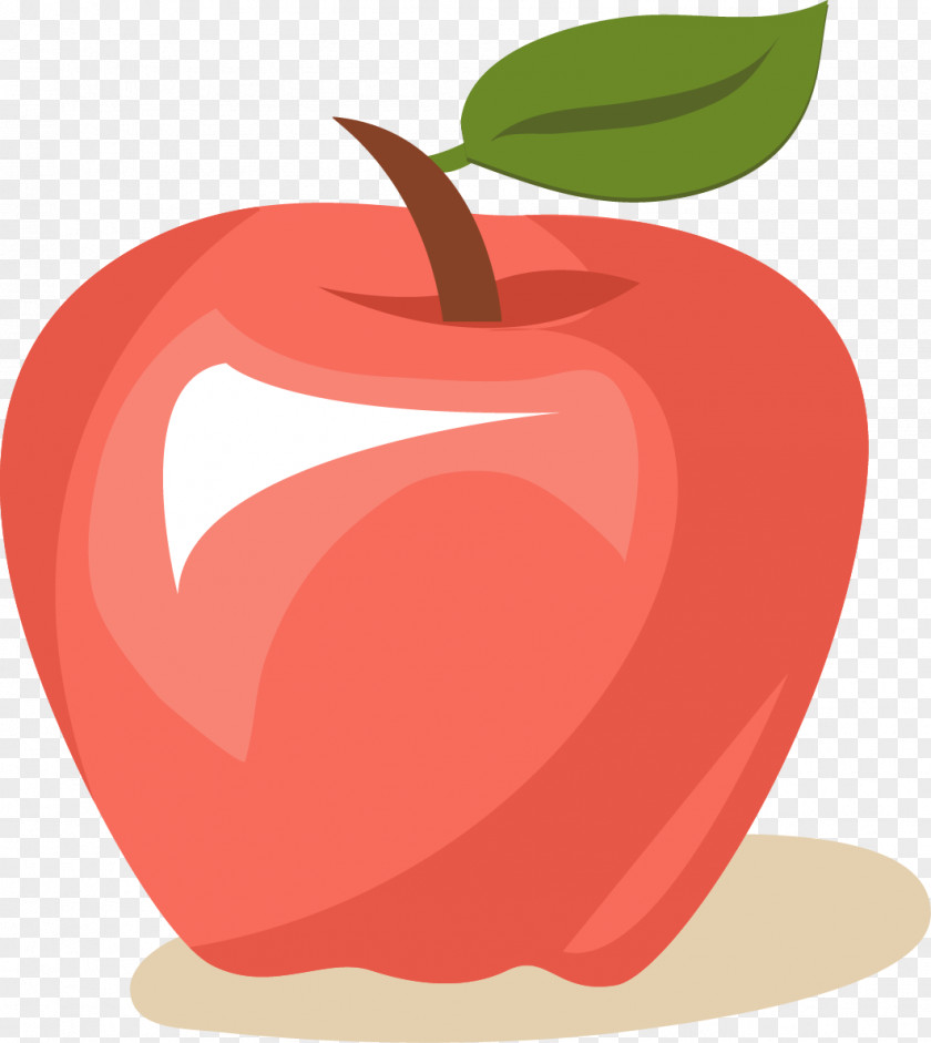 Cartoon Fruit Apple Drawing PNG