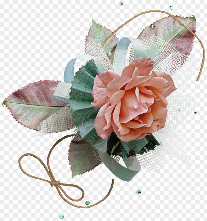 Deco Garden Roses Flower Clip Art PNG