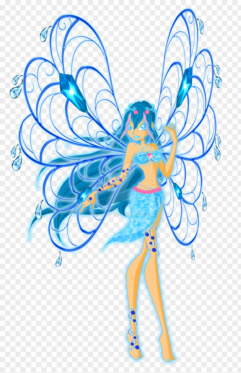 Fairy Butterfly Musa Selkie Tecna PNG