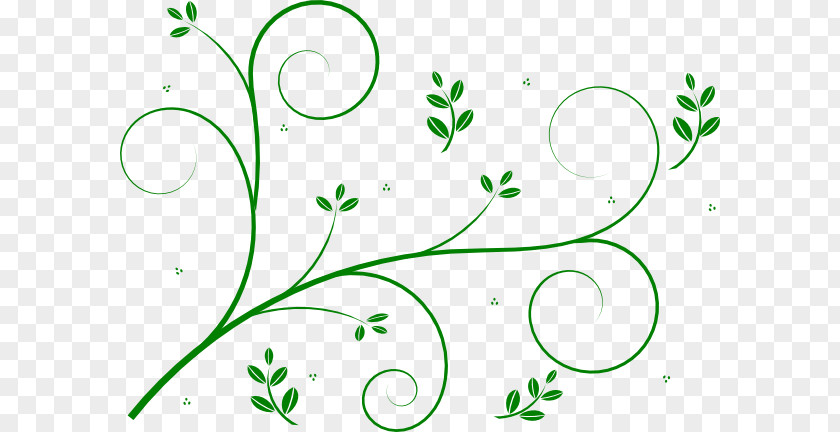 Green Floral Cliparts Design Drawing Flower Clip Art PNG