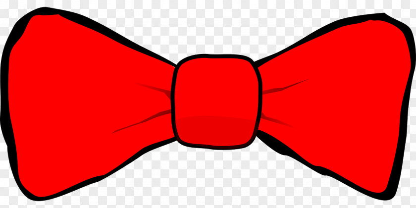 Red Bow Tie Necktie Clip Art PNG