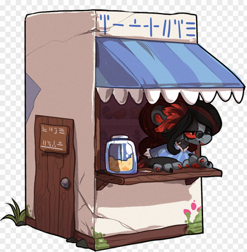 Ticket Booth Cartoon Recreation PNG
