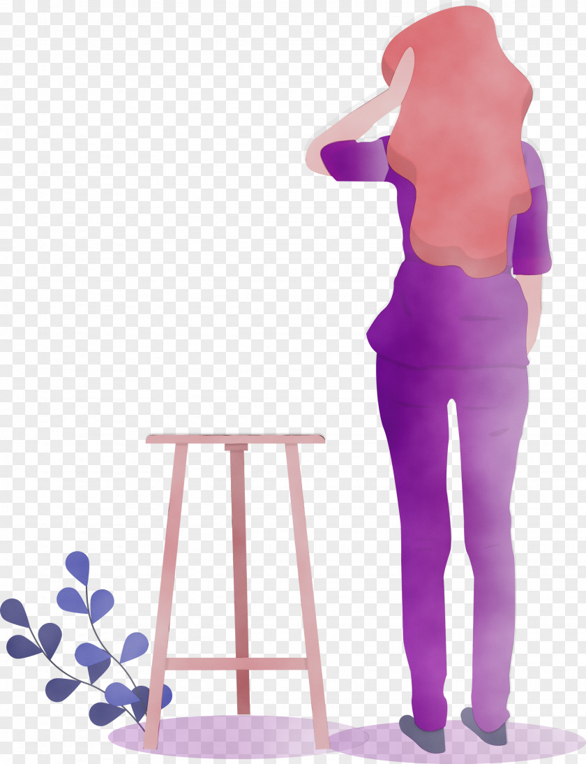 Violet Purple Standing Furniture Magenta PNG