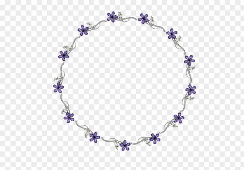 Yantai Oval Amethyst Bracelet Necklace Bead Body Jewellery PNG