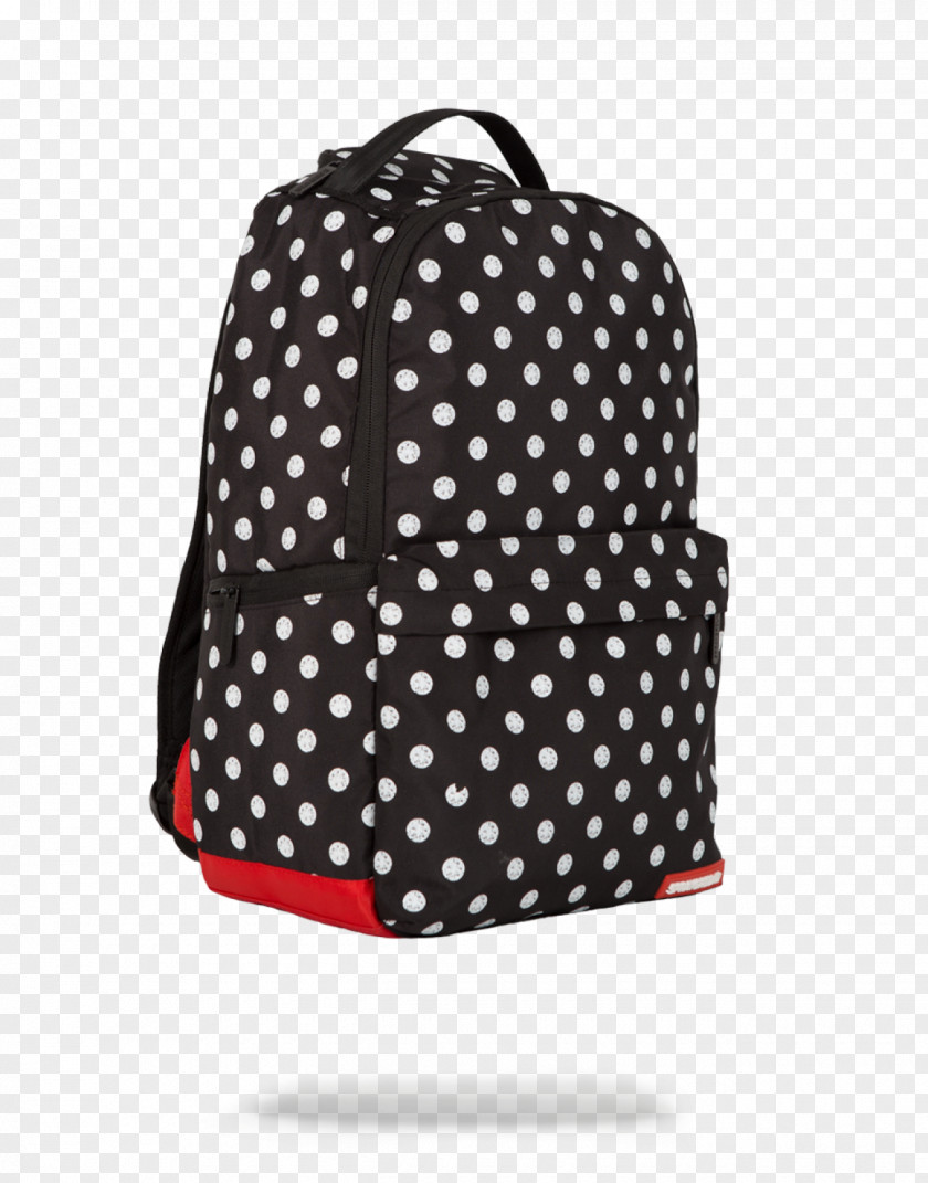 Bag Polka Dot T-shirt Dress Backpack PNG