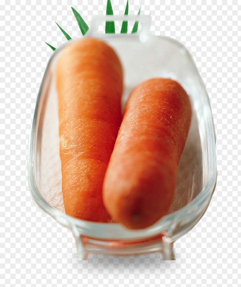Glass Dish Of Carrot Bockwurst Download PNG