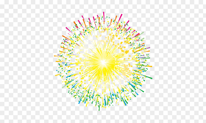 Green Fireworks PNG