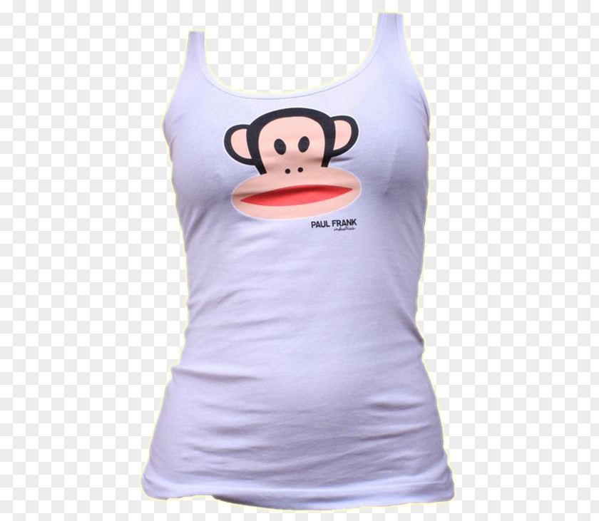 Paul Frank T-shirt Mammal Sleeveless Shirt Industries PNG