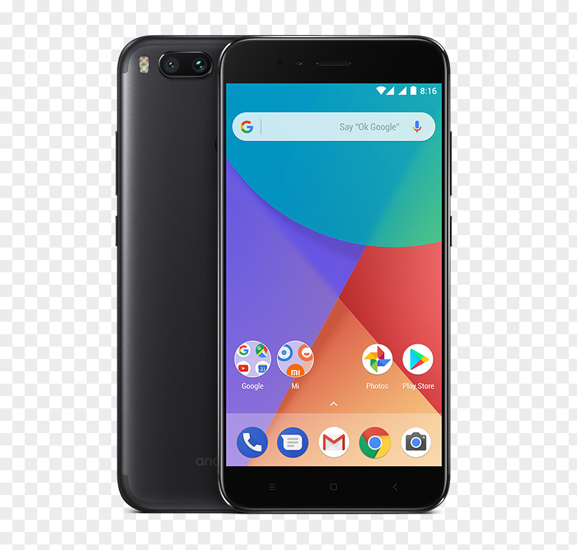 Smartphone Xiaomi Android One Oreo PNG