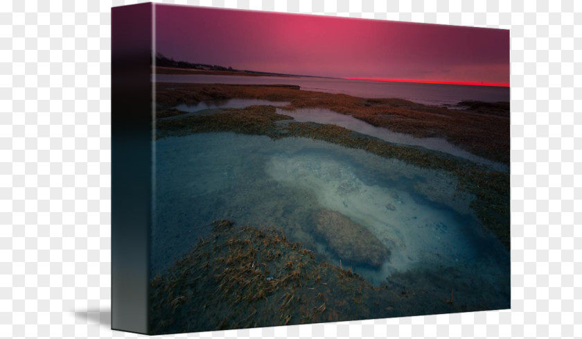 Beach Sunset Stock Photography Picture Frames Sea Geology PNG