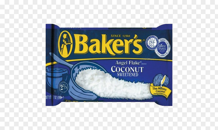 Coconut Flakes Baker Baking Food Grocery Store PNG