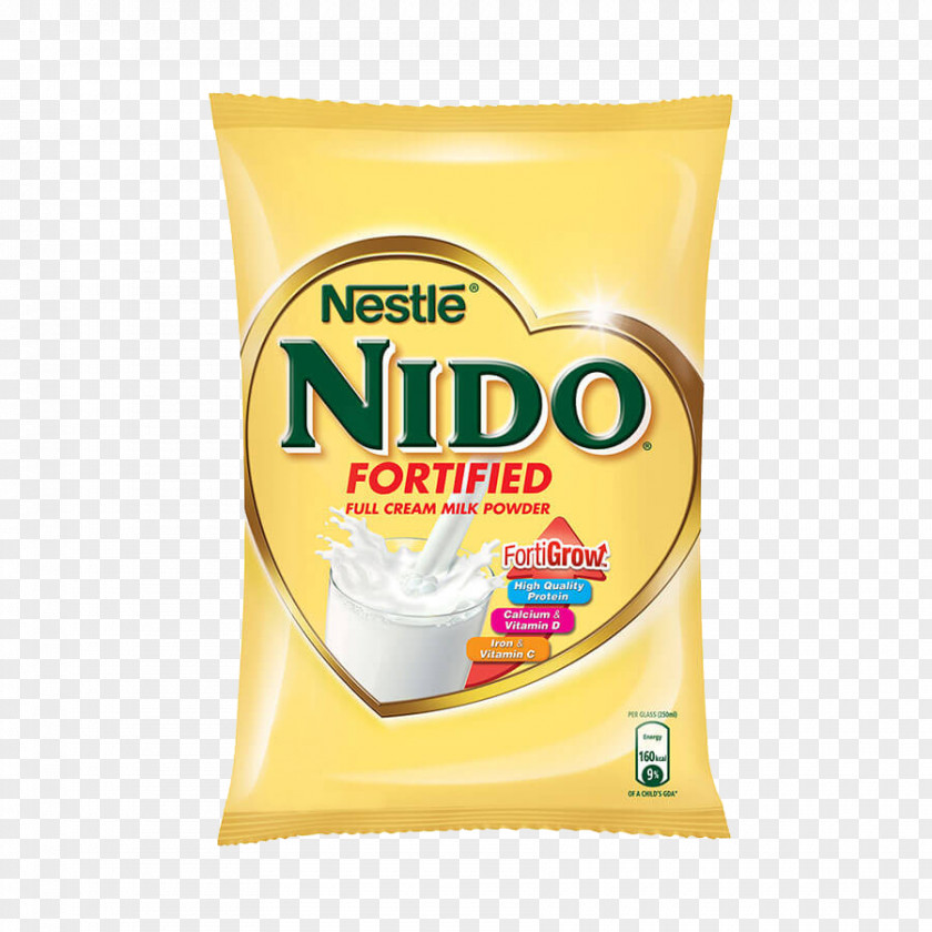 Milk Pouch Powdered Cream Nido PNG