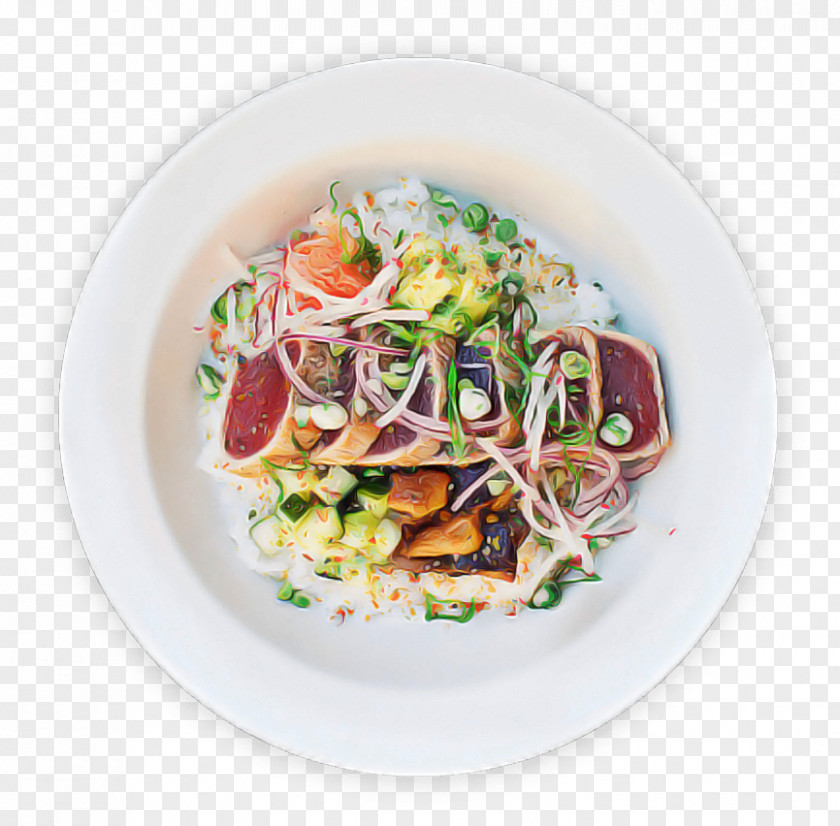 Spaghetti Vegetarian Food Salad PNG