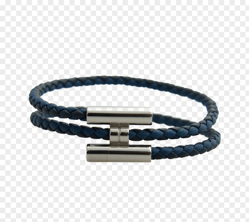 Blue Leather Bracelet H Buckle Strap Hermxe8s Jewellery PNG