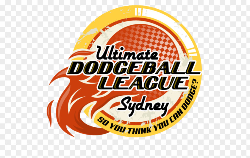 Dodge Ball Logo Brand Recreation Font PNG