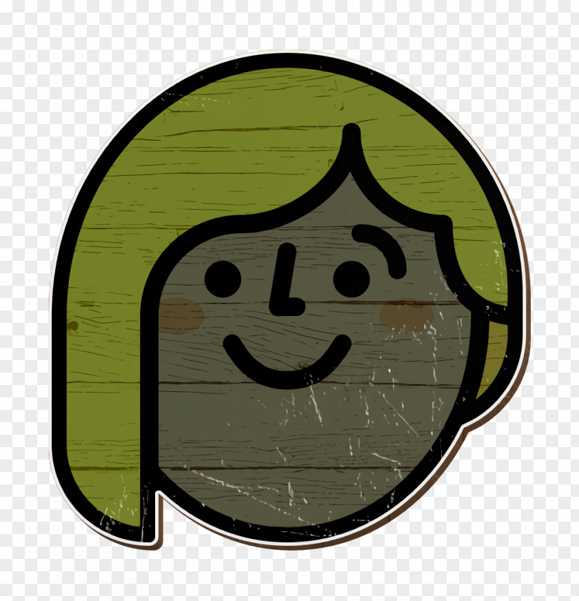 Emoji Icon Happy People Woman PNG