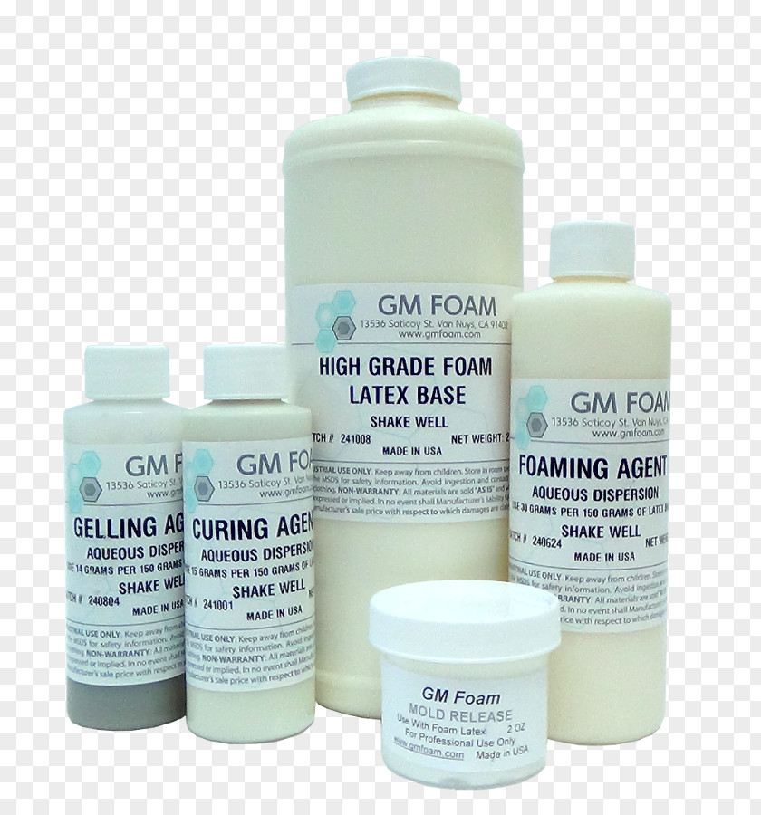 Foam Latex Solvent In Chemical Reactions PNG
