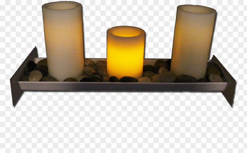 Massage Therapy Flameless Candles PNG
