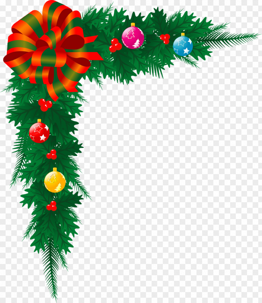 New Year Christmas Card Clip Art PNG