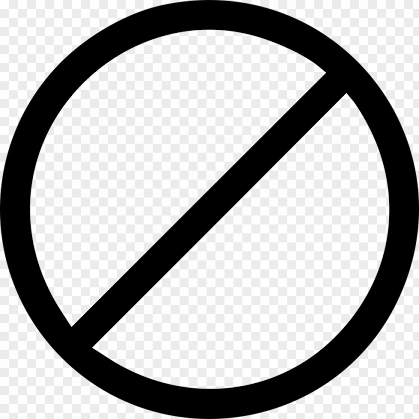 Prohibited Passage No Symbol Circle Clip Art PNG