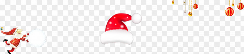 Santa Claus Hat Balloon Pattern Christmas PNG