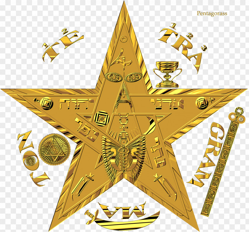 Symbol Pentagram Tetragrammaton Esotericism PNG