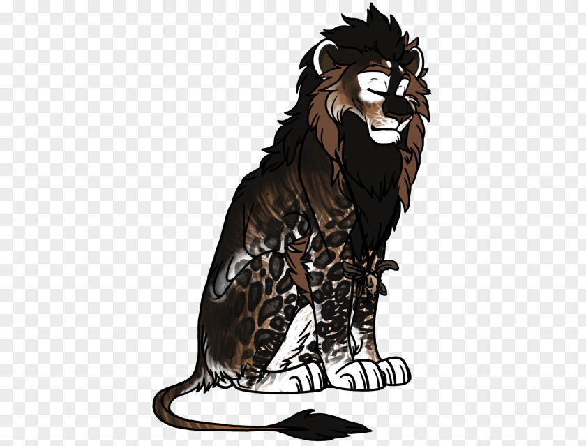 Messy Hair Lion Tiger Darkest Dungeon TinyPic Sprite PNG