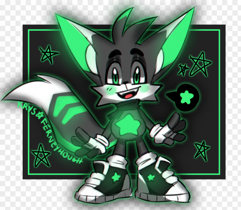 Night Sky Fireflies Grass Background Ryuji Iwasaki Character Drawing Sonic The Hedgehog Cartoon PNG