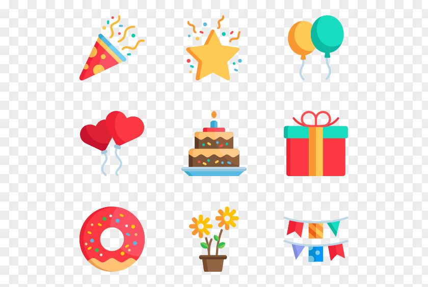 Birthday Party Clip Art PNG