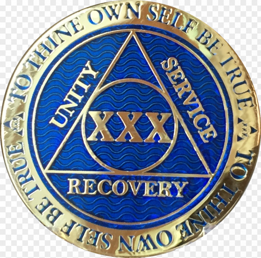 Medal Alcoholics Anonymous Sobriety Coin Alcoholism PNG