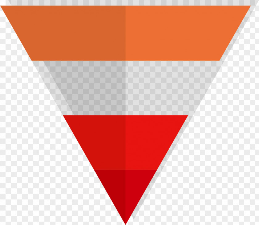 Red Pyramid Triangle Pattern PNG