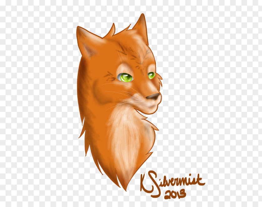 Silver Mist Cat Red Fox Dog Whiskers PNG
