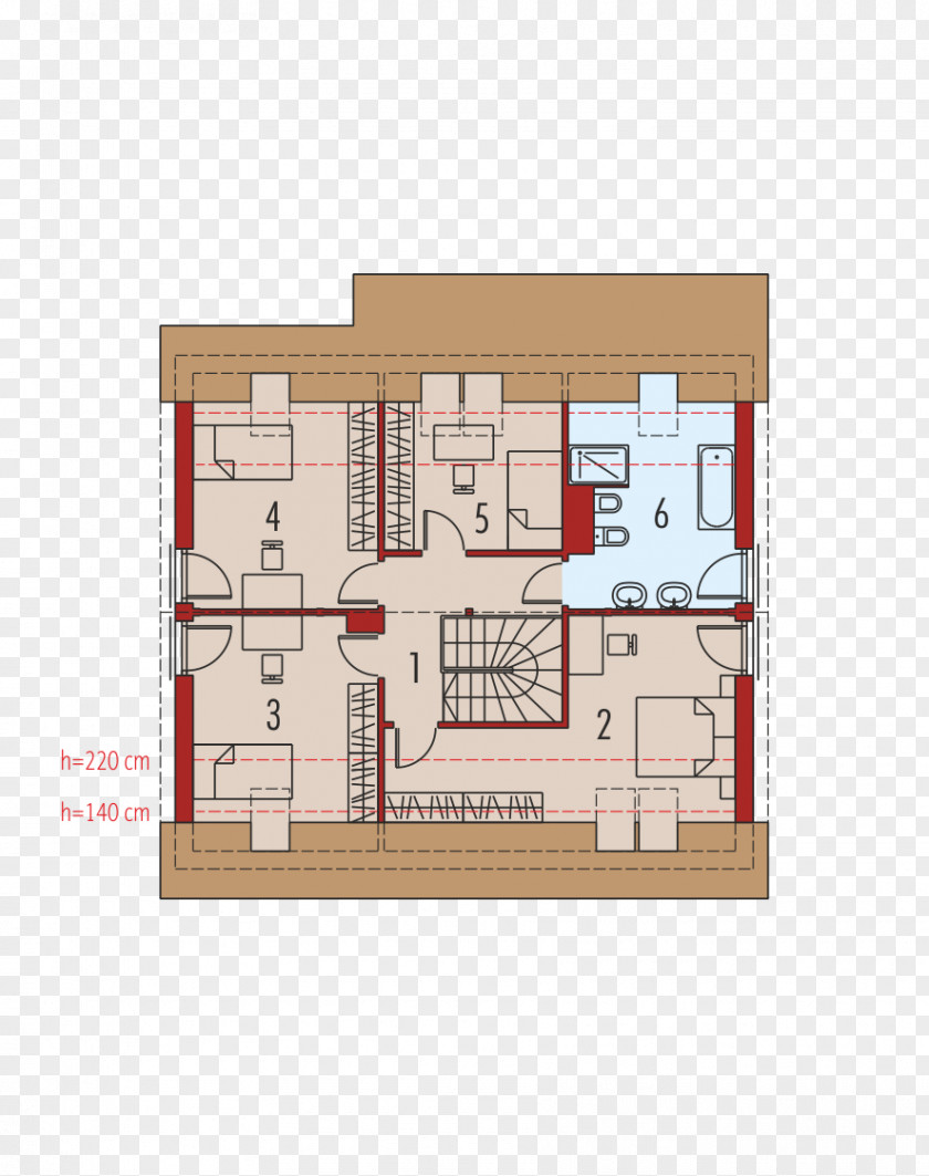 Angle Floor Plan Facade PNG