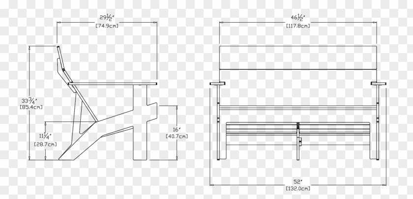 Outdoor Sofa Drawing Line Diagram /m/02csf PNG