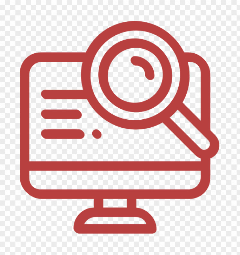 Search Icon Monitor Research PNG