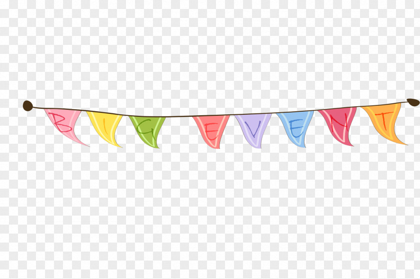 Small Colored Flags Flag Poster PNG