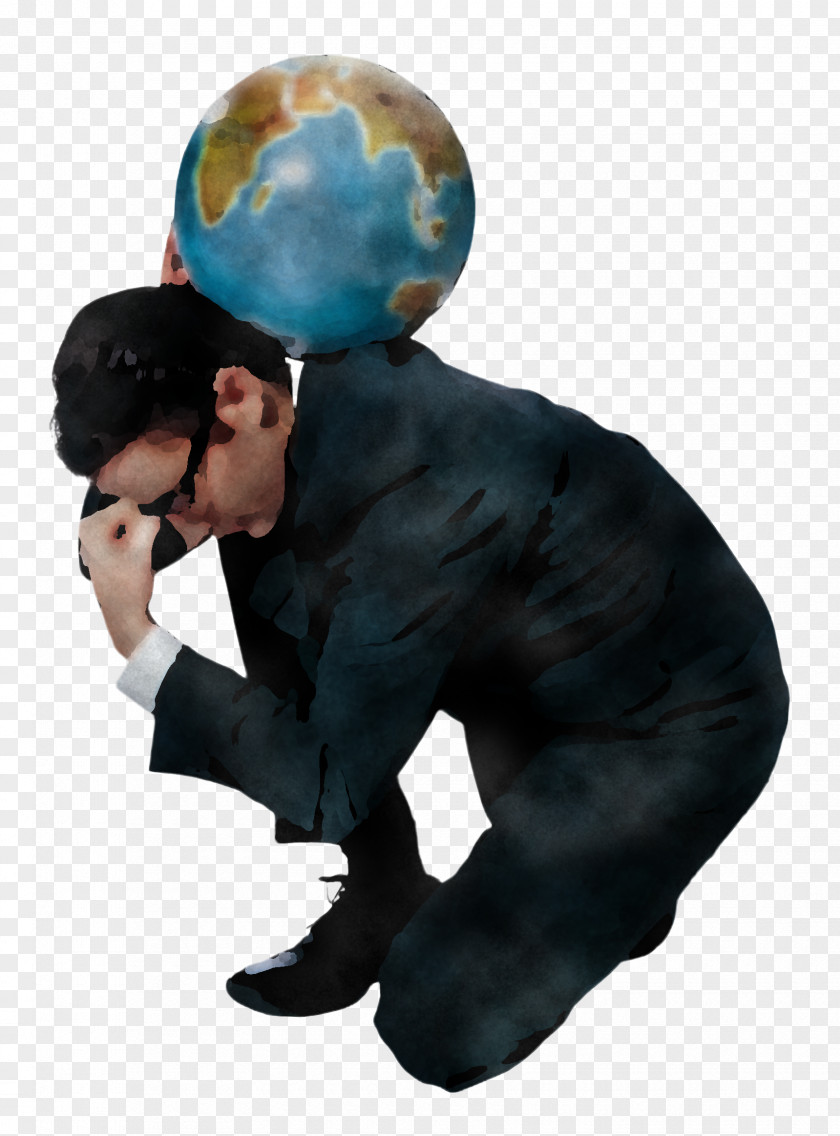 Ball Gesture Globe Earth World Figurine PNG