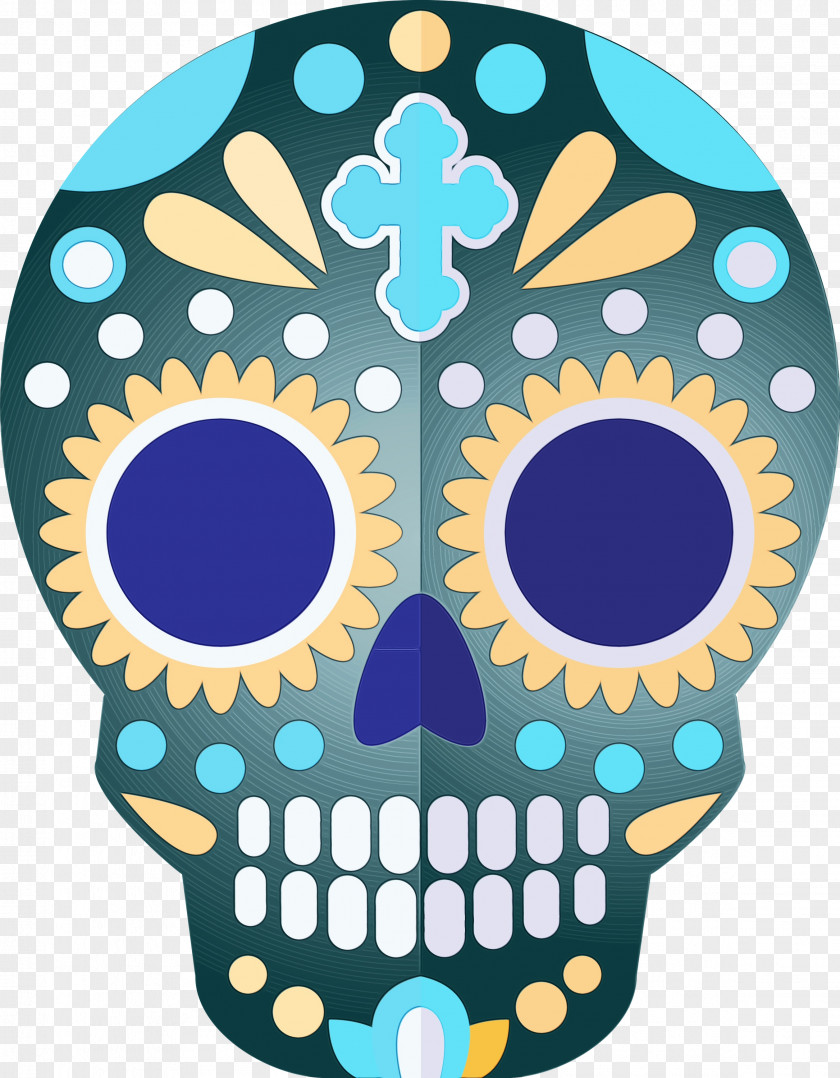 Calavera Day Of The Dead Drawing La Catrina Skull Mexican Make-up PNG