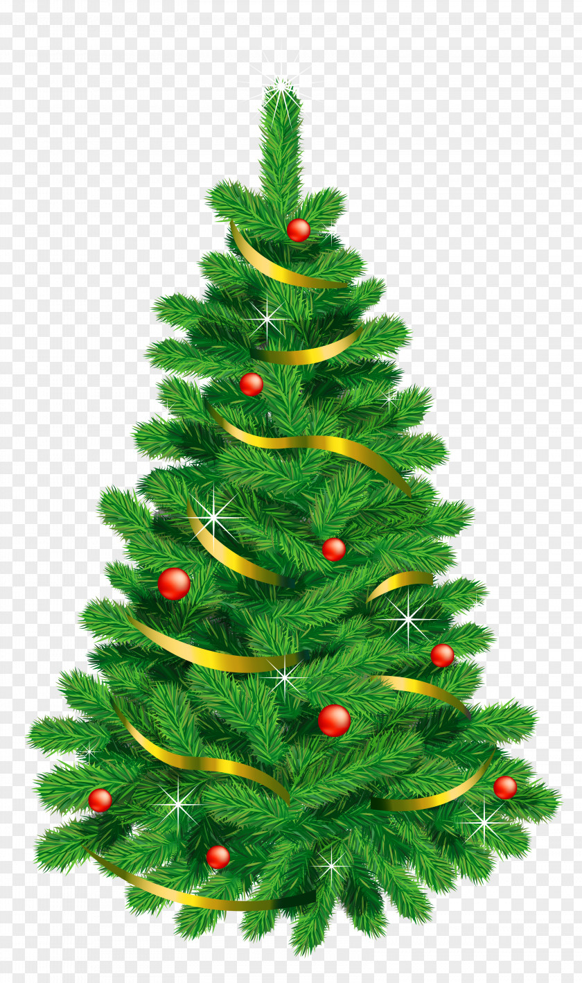 Transparent Green Deco Christmas Tree Clipart Clip Art PNG