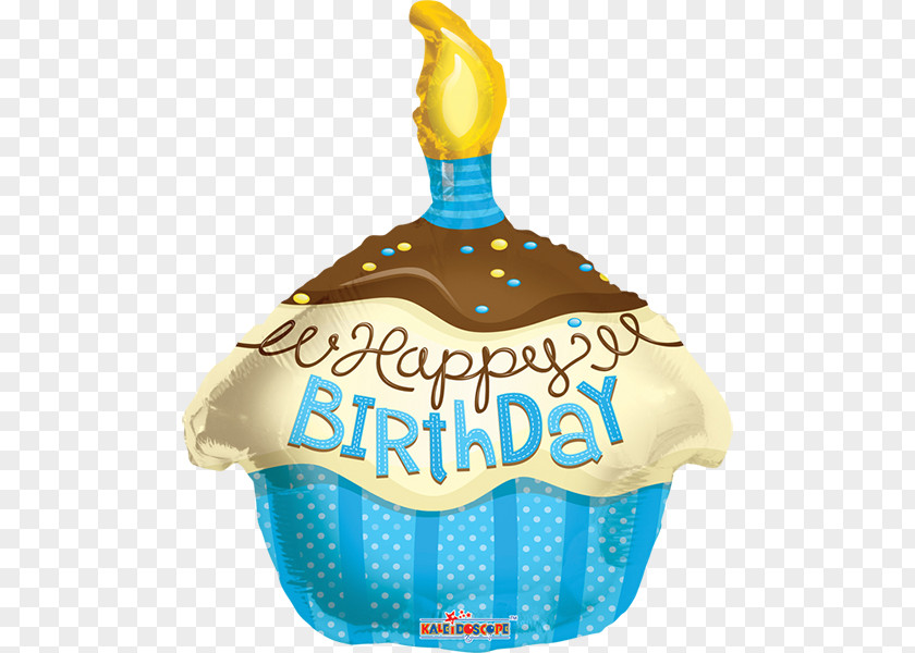 Balloon Birthday Cake Cupcake Aluminium Foil PNG