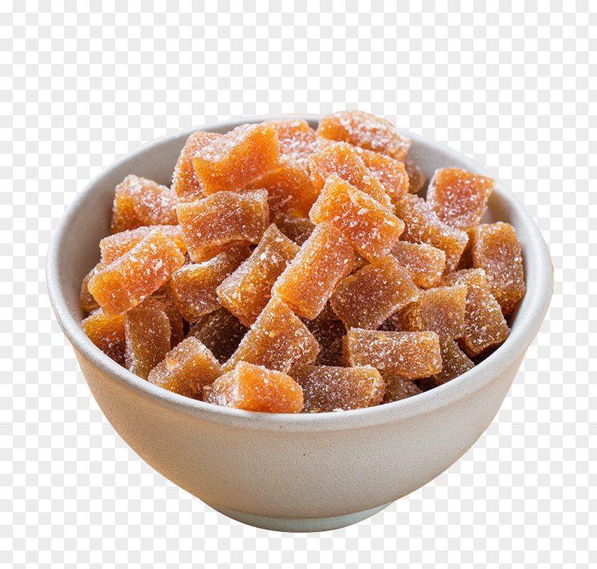 Bowl Of Ginger Fudge Material Gummi Candy Sugar U6c41 PNG