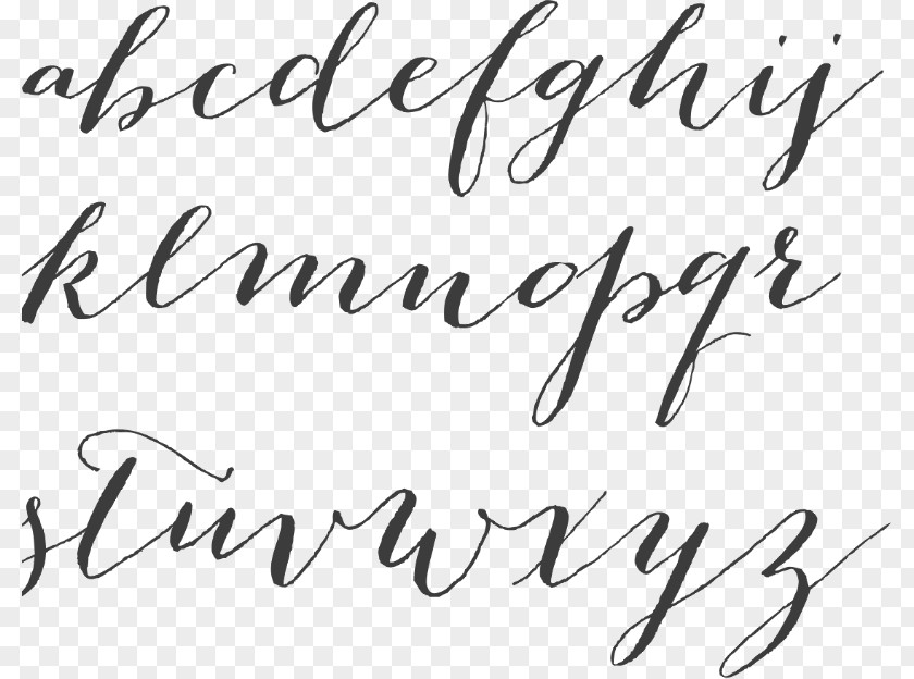 Calligraphy Script Typeface Myriad Font PNG