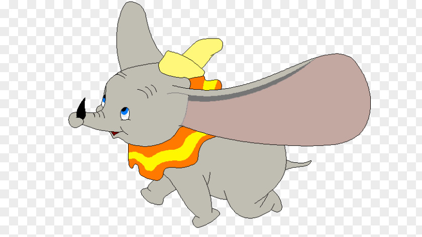 Dumbo Flying GIF Clip Art Image Animated Film Desktop Wallpaper PNG